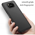Miniatyrbild 6 av 7: Xiaomi Poco X3 NFC Ultratunt Mattsvart Skal Basic V2 Svart