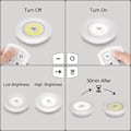 Miniatyrbild 4 av 6: LED-Lampor Spotlights med Fjärrkontroll (3-pack)