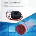 Miniatyrbild 6 av 8: Digital Strömmätare Universal Amperemeter Signalindikatorlampa Ljus AC 220V AD16‑22DSARöd