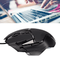 Miniatyrbild 1 av 8: Ergonomisk Gamingmus Justerbar DPI Optisk Motor RGB Bakgrundsbelyst Plug and Play Trådbunden Mus
