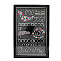Miniatyrbild 2 av 8: Nagelkonstdisplay, lätt att bära, högkvalitativt material för hållbar och miljövänlig förvaring, bokformad för portabilitet, viktigt verktyg för naglar