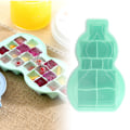 Miniatyrbild 5 av 8: DIY Silikon Isbricka Frys Puddingform Chokladform