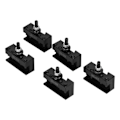 Miniatyrbild 2 av 8: 5-pack Snabbväxlande Verktygssats Snabb Post Vändning Fräs Hållare för Svarv Swing OXA 250‑001