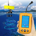 Miniatyrbild 1 av 2: Bärbar Sonar Companion, Handhållen Ekolod med Djupmätare &amp; Fisklarm, Perfekt för Fiskeexpeditioner i Sötvatten &amp; Saltvatten