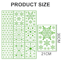 Miniatyrbild 2 av 5: 2 Sets Multi-color Static Snowflake Window Glass Stickers