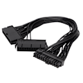 Miniatyrbild 5 av 7: Dubbel PSU Adapter 24pin Nötningsbeständighet Fint Utförande Liten Volym Dubbel Strömförsörjningsadapter