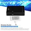 Miniatyrbild 3 av 3: Trådlös Nätverksrouter Wifi Single Boost Repeater SSID Förstärkare 300mbps 100-240VEU Kontakt