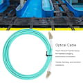 Miniatyrbild 7 av 8: Optisk Kabel MultiMode DualCore LC UPC LC UPC Optisk Fiber för Dataöverföring.