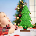 Miniatyrbild 4 av 5: Tabletop LED Christmas Trees, Desktop Luminous Christmas Tree,