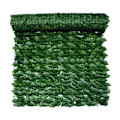 Miniatyrbild 3 av 7: 1 rulle konstgjord häckväxt staket grön blad väggdekoration