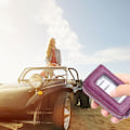 Miniatyrbild 4 av 5: General Motors Keybox Läder Bil Smart Keybox Fjärrkontroll