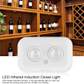 Miniatyrbild 8 av 8: LED-infraröd induktionsljus garderobsskåp garderob