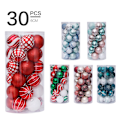 Miniatyrbild 5 av 5: 60mmDelicate Color Theme & Glittering Christmas Tree Pendants