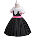 Pikkukuva 3 / 4: Gwen Spider-Man tyttöjen prinsessamekko Halloween Cosplay -asu 100cm