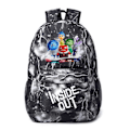 Miniatyrbild 1 av 5: Inside Out Student Skolväska Stor Kapacitet Full Print Ryggsäck Påskgåva B