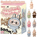 Miniatyrbilde 1 av 5: POP MART The Monsters Labubu Blind Box Samlefigur - Pop Mart Spennende Macaron Plysj Nøkkelring Utgave (1 Blind Box, 17cm) Tilfeldig Design