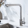 Miniatyrbillede 4 af 10: Køkkenarmatur 360° drejeligt, køkkenvask i rustfrit stål Stainless steel color