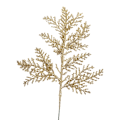 Miniatyrbilde 2 av 4: 5 stk. kunstige blomster, furublader, gren, julekransdekorasjon gold 5PCS