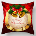 Miniatyrbild 1 av 2: 4 st/set Grinch Jul Kuddfodral Grinch ornament, Kuddfodral i linne, Soffdekor A