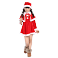 Miniatyrbild 4 av 6: Jultomte Kostym för Barn, Pojke & Flicka, Cosplay Festkläder Jul Girls 110cm