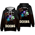 Miniatyrbild 1 av 3: Barn 3d Hoodie Mode Höst Vinter Skibidi Toalett Sweatshirt A 140cm