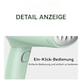 Miniatyrbillede 3 af 9: [3-dages forsendelse] Steamer - Foldbar 100 ml synlig vandtank - Hurtig opvarmning - 30 sekunders opvarmningstid - 1000 W - Bærbar steamer - til hjemmet, kontoret, rejser