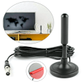Miniatyrbild 1 av 5: Vattentät inomhus digital-TV-antenn för utomhusbruk Black