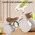 Miniatyrbillede 7 af 10: [3-dages forsendelse] Børne Balance Bil Mini Løbehjul, Glidebil, med Væltebeskyttelse og 3 Hjul, Ergonomisk Design, til Indlæring af Kørsel