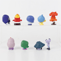Miniatyrbild 4 av 5: 9 st Disney Inside Out 2 Anime Figuriner Actionfigurer Rädsla Aversion Dockor Samling Modellleksak Barnpresent 9PCS