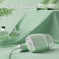 Miniatyrbillede 2 af 9: [3-dages forsendelse] Steamer - Foldbar 100 ml synlig vandtank - Hurtig opvarmning - 30 sekunders opvarmningstid - 1000 W - Bærbar steamer - til hjemmet, kontoret, rejser