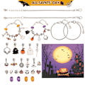 Miniatyrbillede 5 af 5: Julekalender Charm Armbånd Smykker Nedtælling Blind Box Legetøj Halloween Gave
