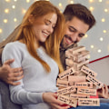 Miniatyrbild 4 av 5: Lust Tower - Spel för Vuxna, 48 St Super Stygga Blocktorn-Spel, Parspel för Vuxna, Alla Hjärtans Dag Staplingsblockspel 48PCS