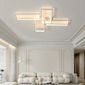 Miniatyrbilde 4 av 8: [3 dagers forsendelse] LED taklamper - Trinnløs dimbar taklampe - 4 rektangler, 90*65cm White