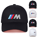 Pikkukuva 2 / 5: M-kirjailtu baseball-lippis urheiluun, moottoriurheiluun ja kilpa-ajoon, snapback, naiset, miehet A