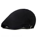 Miniatyrbild 1 av 2: Herrar Gatsby Caps Berets Mössor Retro Newsboy Cap Black