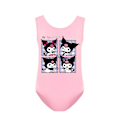 Miniatyrbild 1 av 5: Barn Flicka Kuromi Cartoon Badkläder Bikini Strand Simkläder Kläder Pink 140cm