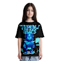 Miniatyrbild 2 av 5: Barn Flickor Pojkar StumbleGuys Grafisk Tryckt T-shirt Sommar Casual Tee Top B 140cm