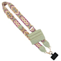 Miniatyrbild 2 av 3: Mobiltelefon Lanyard Crossbody Armband, Telefonsnöre, Armband Axel, Justerbar Telefonsnöre, Bilnyckelring, Plånbok, Telefonskal C