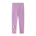 Miniatyrbild 3 av 5: Cartoon Unicorn Tryckta Barn Flickor Skinny Leggings Byxor 2-12 År Purple 150cm