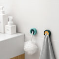 Miniatyrbild 4 av 5: Handdukskrok Självhäftande Diskhanddukshållare för Kök Grey 2PCS