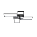 Miniatyrbilde 2 av 10: [3-dagers forsendelse] LED taklamper - Trinnløs dimbar taklampe - 4 rektangler, 90*65cm Black