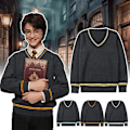 Miniatyrbild 7 av 8: Harry Potter Vuxen Tröja Gryffindor Ravenclaw Slytherin Hufflepuff Toppar B 2XL