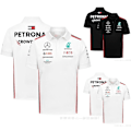 Pikkukuva 3 / 4: F1-kilpatallin poolopaita, miesten lyhythihainen poolopaita, rento t-paita, topit White XL