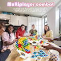 Miniatyrbild 7 av 8: 48 Stycken Tetra Pak Stapelspel Brädspel Lämpligt för 2 Spelare+Familjespel, Fester, Resor, Barn- och Vuxenbyggklossleksaker 48PCS