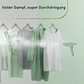 Miniatyrbillede 6 af 9: [3-dages forsendelse] Steamer - Foldbar 100 ml synlig vandtank - Hurtig opvarmning - 30 sekunders opvarmningstid - 1000 W - Bærbar steamer - til hjemmet, kontoret, rejser