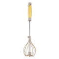 Miniatyrbild 3 av 5: Halvautomatisk äggvisp Hand Push Mixer Stirrer Rotary Blender Rostfritt Stål