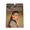 Pikkukuva 1 / 3: Seinäkalenteri 2025 World's Greatest Mullets -kuvakkeilla, riippuva kalenteri, uuden vuoden suunnittelija lahjaksi