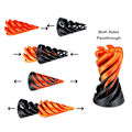 Miniatyrbild 5 av 9: Omöjlig Pyramid Passthrough Leksaker Helix Nut Spiral Cone Fidget Fidget Leksak Present Cylinder