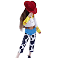 Miniatyrbild 3 av 5: Disney ToyStory Kostym Woody Jessie Barn Pojkar Flickor Maskerad Cosplay Outfit Jessie L