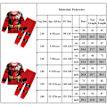 Miniatyrbild 5 av 5: Flickor Pojkar Deadpool Wolverine Pyjamas Barn Nattkläder Loungewear Pyjamas Set Cosplay 150cm